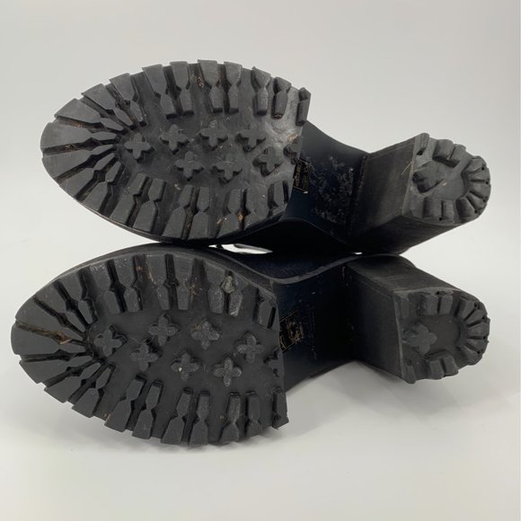 COPY - Shellys London Celee Lace Up Heeled Platform Ankle - Picture 8 of 12